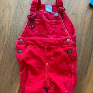 Red Hanna Andersson Overalls